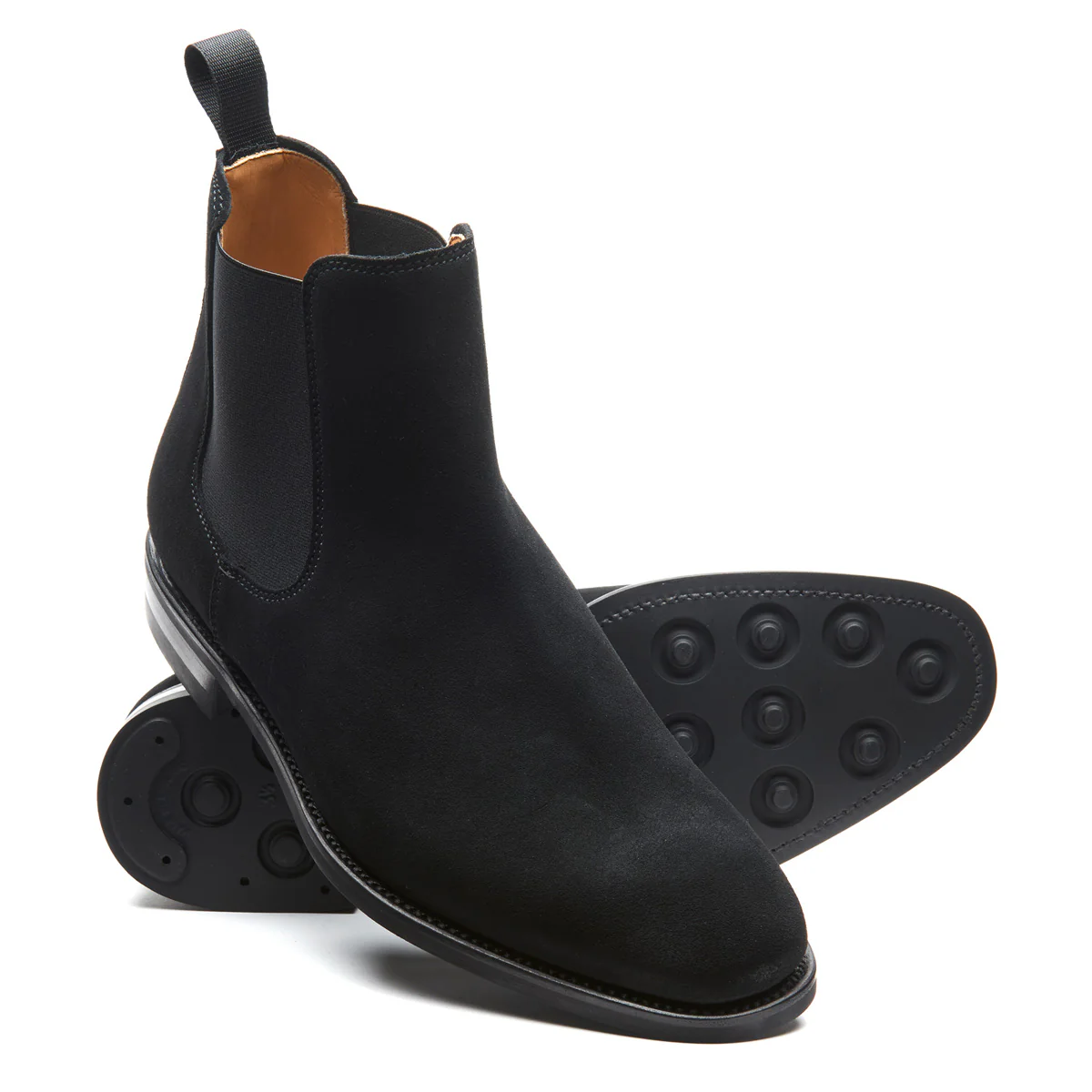 Black Suede Chelsea Boot - Image 2