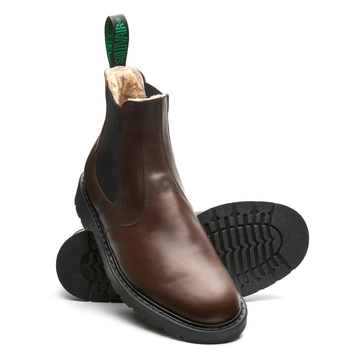 Gaucho Crazy Horse Shearling Lined Dealer Boot - Image 2