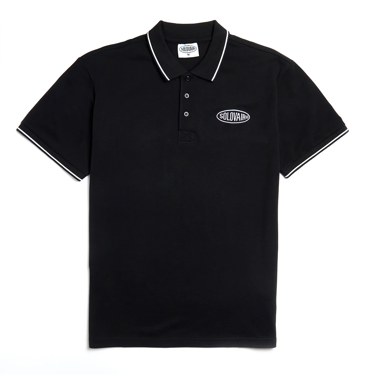 Solovair S/S Polo Shirt - Black