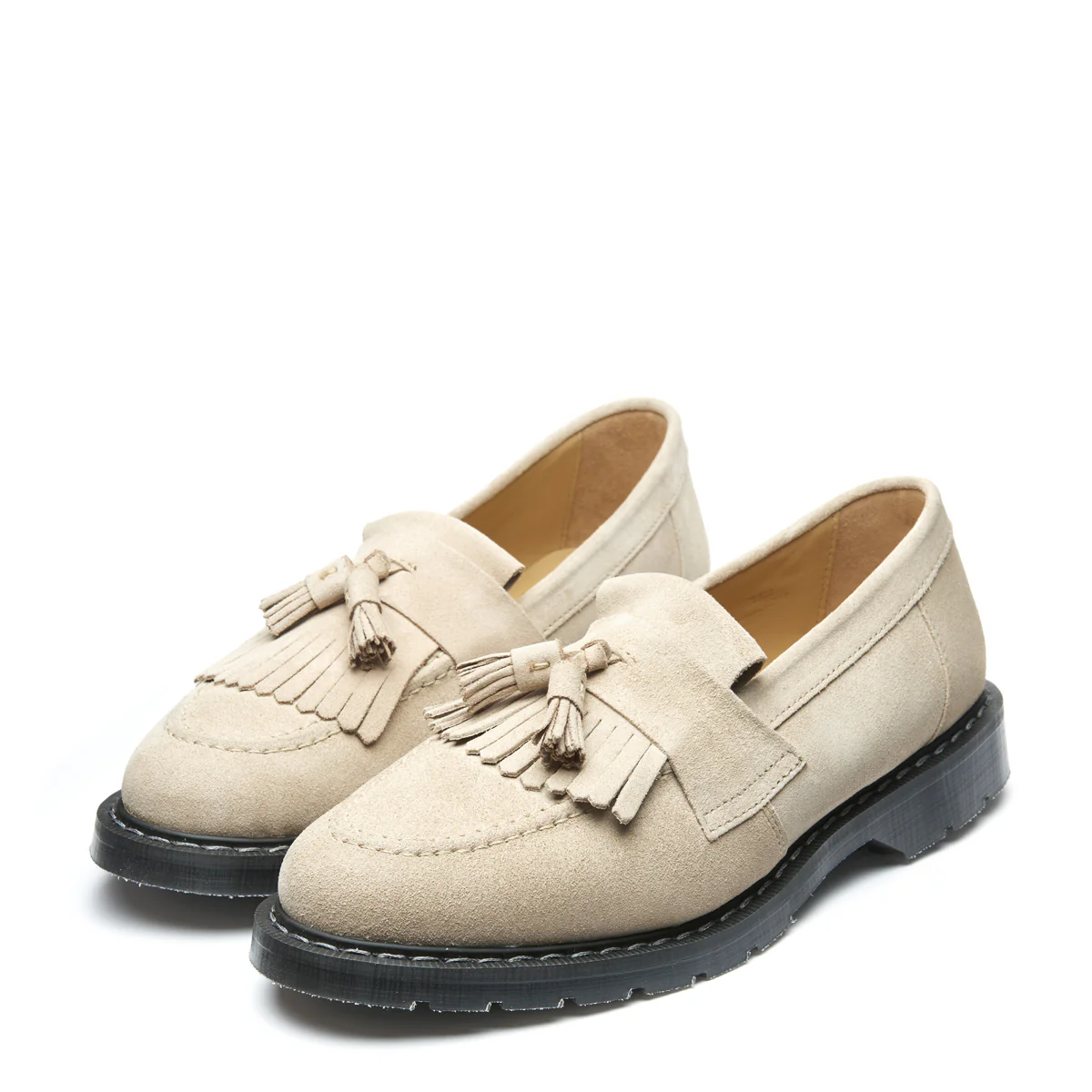Sand Suede Tassel Loafer - Image 3