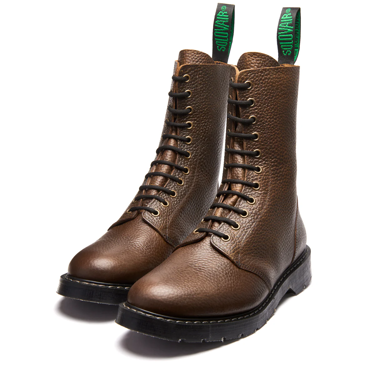 Gaucho Brown Grain 11 Eye Astronaut Boot - Image 3