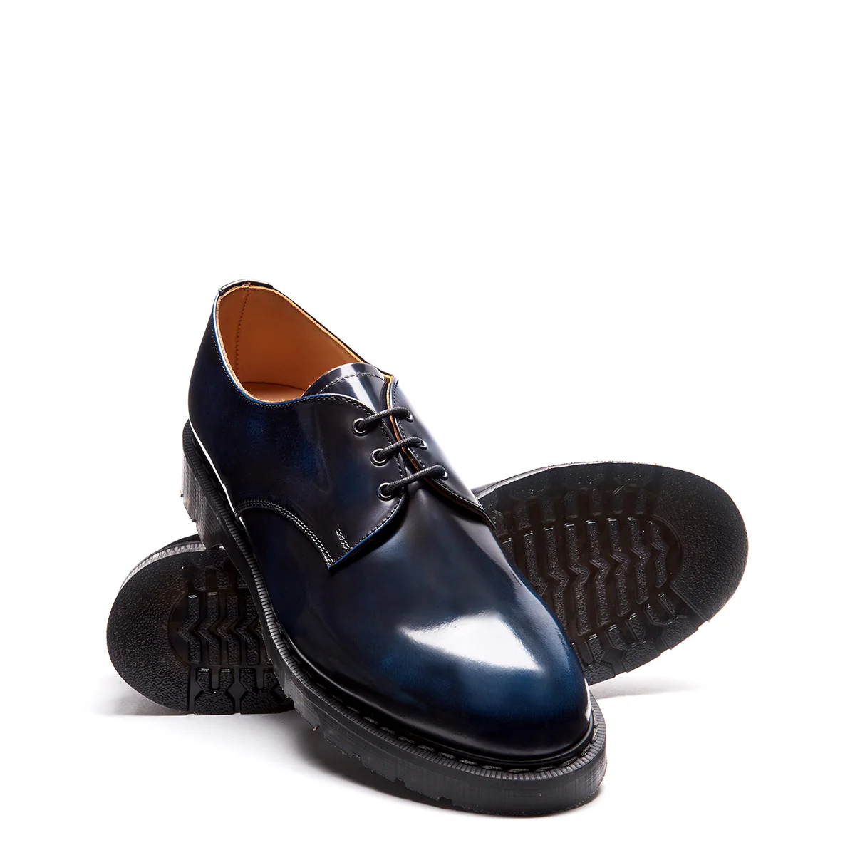 Navy Rub-Off Gibson Shoe - Image 2
