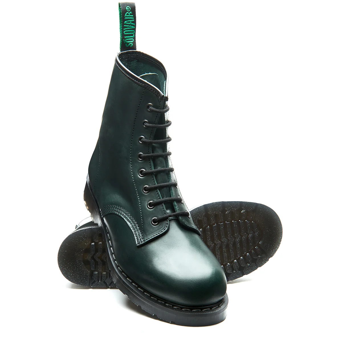 Green Gaucho 8 Eye Derby Boot - Image 2